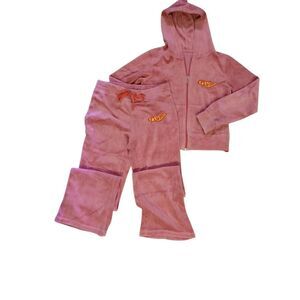 Fly Y2K velour track suit. Size S